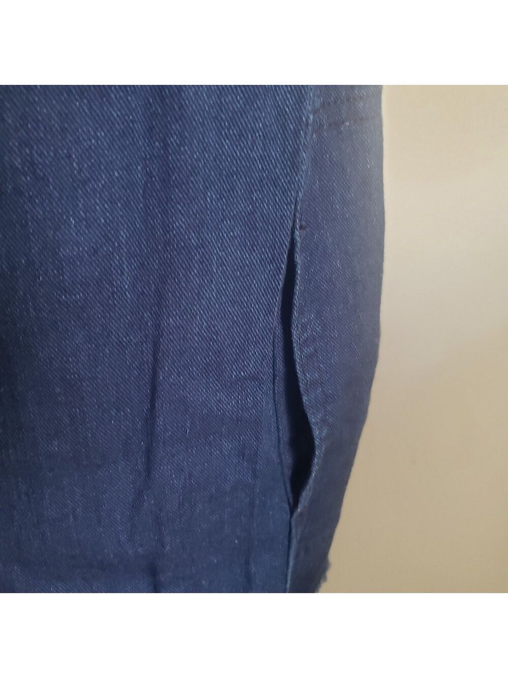 Wilfred Free Nori Dress In Denim - Picture 8 of 12